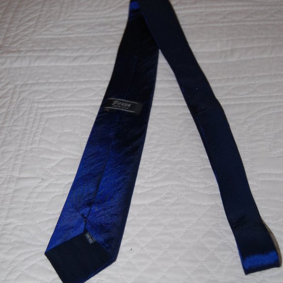 Firsite Blue 100% Silk Tie - Picture 2 of 4